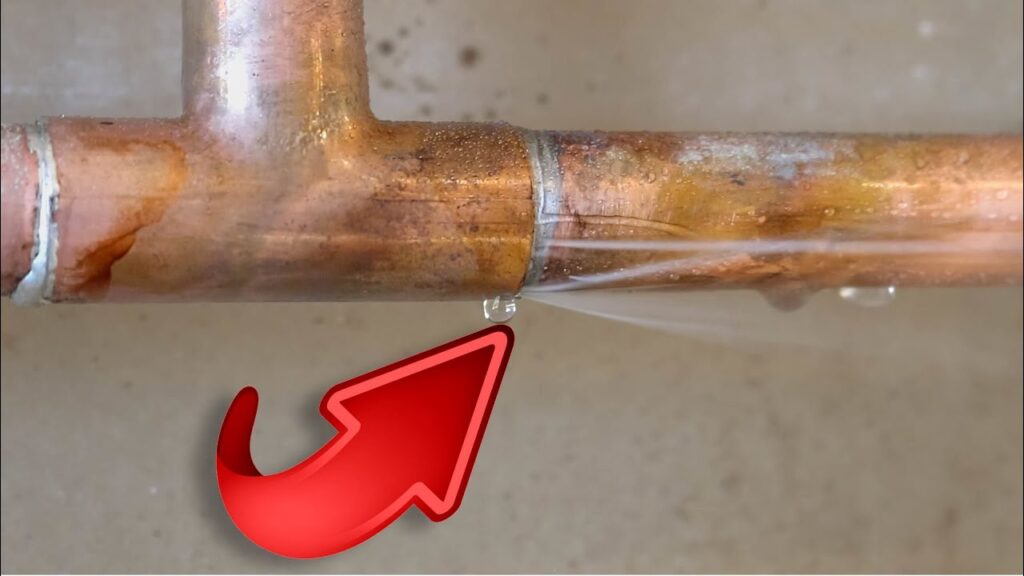 Apply flux to the ends of the pipe 